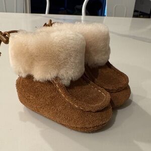 UGG Tan Baby Boots